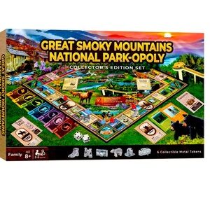 ⛰️🎲⛰️ LETS PLAY❗️ “GREAT SMOKY MOUNTAINS” NATIONAL PARK OPOLY GAME❗️⛰️🎲⛰️